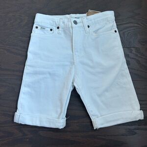 Polo by Ralph Lauren White Denim Sullivan Shorts